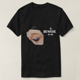 T-shirt Méfiez-vous de Moi Hommes Effrayants