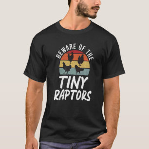 T-shirt Méfiez-vous des petits rapaces éleveur de volaille