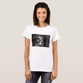 T-shirt Méfiez-vous du chien, photo de l'animal de compagn (Devant entier)