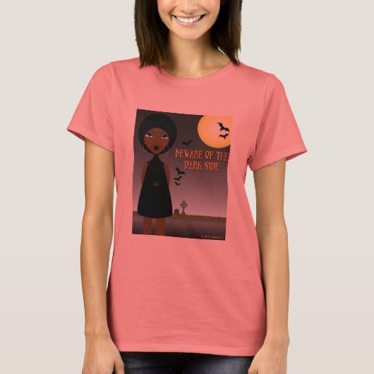 T-shirt Méfiez-vous du côté sombre T'Shirt (Devant)