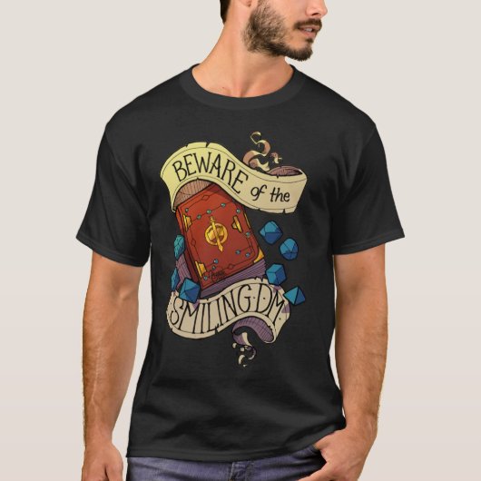 T-shirt Méfiez-vous du Maître Classique T-Shi Smiling Dung (Devant)
