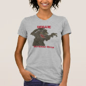 T-shirt Méfiez-vous Menopausal Femme Funny Monster (Devant)