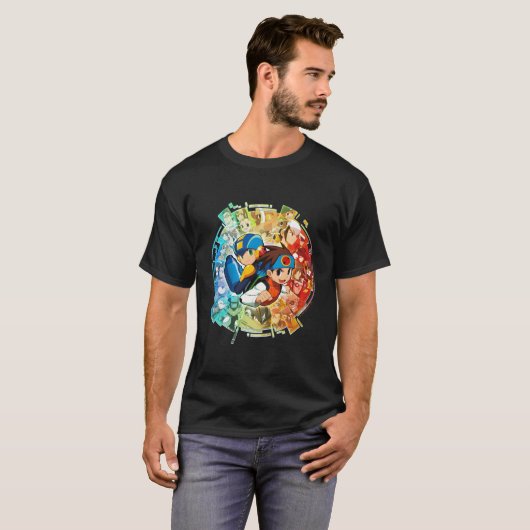 T-shirt Mega Battle Network Legacy Collection (Devant entier)