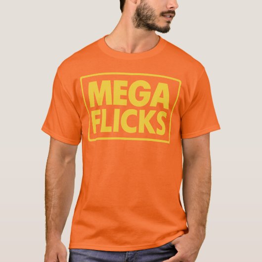 T-SHIRT MEGA FLICKS (Devant)