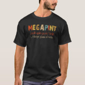 T-shirt Mega Pint Définition Adjective Hearsay Brewing Co (Devant)