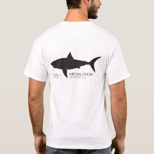 T-shirt Megalodon (Dos)