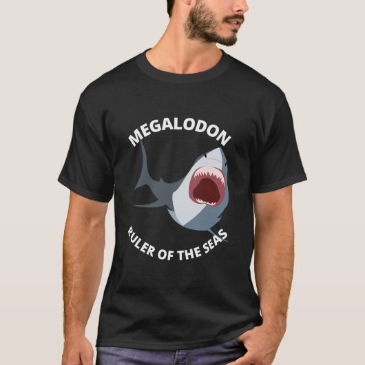 T-shirt Megalodon (Devant)