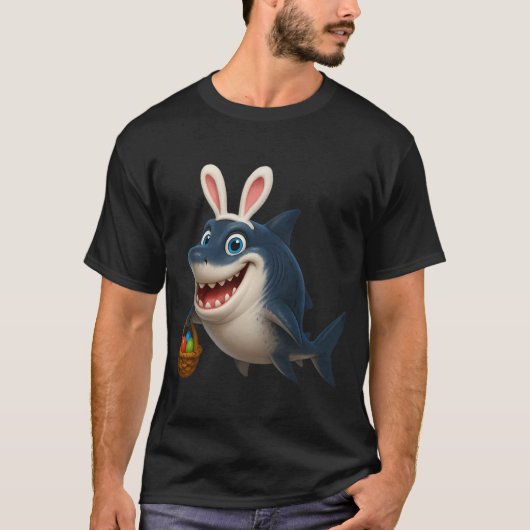 T-shirt Mégalodon de Pâques (Devant)
