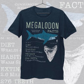 T-shirt Megalodon Faits