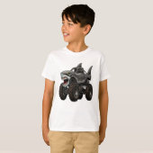 T-shirt Megalodon Monster Truck (Devant entier)
