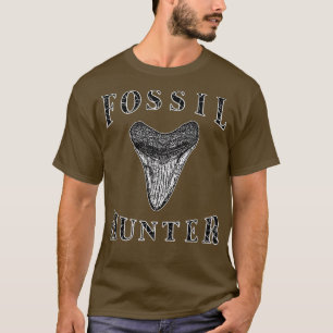T-shirt Megalodon Requins dents Chasseur de fossiles dents