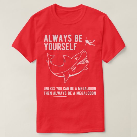T-shirt Megalodon Shark Bite Funny Meg Shark Bite Kids Sha (Design devant)