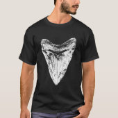 T-shirt Megalodon Tooth Shark Meg Sharks Fossil Th (Devant)
