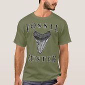 T-shirt Megalodon Tooth Sharks Tooth Fossil Hunter (Devant)