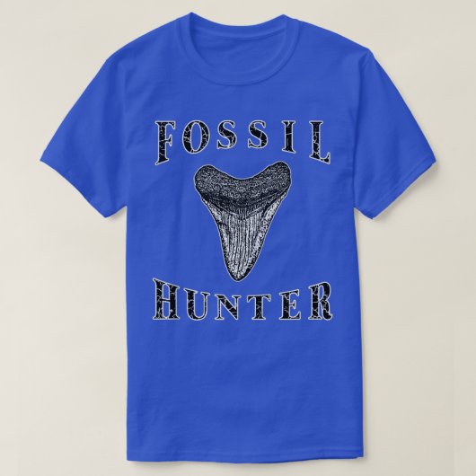 T-shirt Megalodon Tooth Sharks Tooth Fossil Hunter Paleont (Design devant)