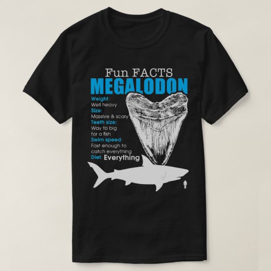 T-shirt Mégalodon venin (Design devant)