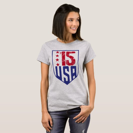 T-shirt Megan Rapinoe, Lecteur USWNT, Apparence pe (Devant entier)