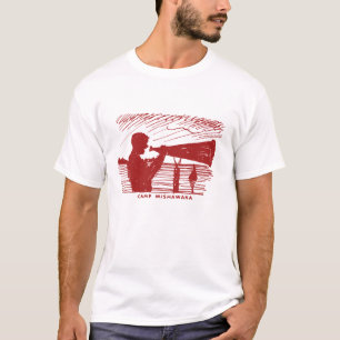 T-shirt Mégaphone de Mishawaka de camp
