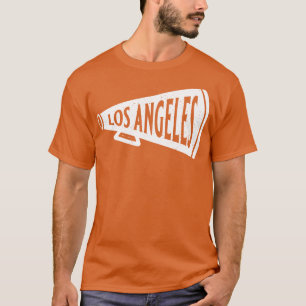 T-shirt Mégaphone vintage Los Angeles Rams White Los Angel