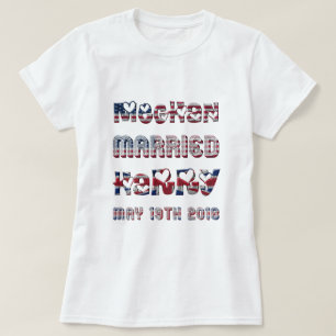 T-shirt Meghan Markle Prince Harry Mariage royal 19 mai
