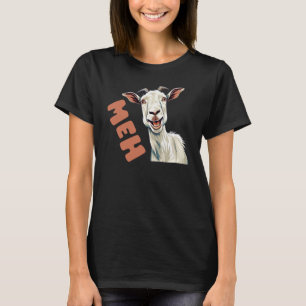 T-shirt Meh, drôle animal de ferme