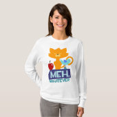 T-shirt Meh. Longue chemise gainée (Devant entier)