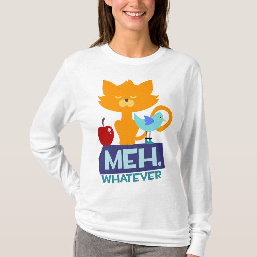 T-shirt Meh. Longue chemise gainée (Devant)