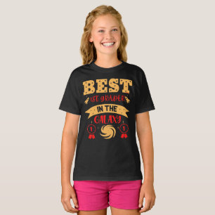 T-shirt MEILLEUR 1ER NIVEAU DANS LA GALAXIE drôle mignon