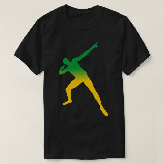 T-shirt MEILLEUR À ACHETER - Usain Bolt Célébration T-S es (Design devant)
