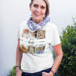 T-shirt Meilleur Abuela Ever - Collage photo pour petits e<br><div class="desc">Célébrez le "Meilleur Abuela Ever" avec ce T-shirt personnalisé Collage de photos de petits-enfants. Ce cadeau chaleureux présente un collage de photos chères, magnifiquement arrangé, capturant des moments spéciaux, complété par un message d'amour. Fabriqué en tissu doux et durable, il offre à la fois confort et style. Le design personnalisé...</div>