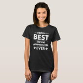 T-shirt Meilleur ADMINISTRATEUR DE SYSTÈMES du monde (Devant entier)