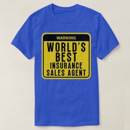 T-shirt Meilleur agent d'assurance 5 (Design devant)