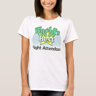 T-shirt Meilleur agent de bord au monde