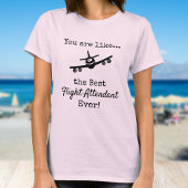 T-shirt Meilleur agent de bord personnalisable