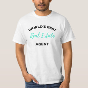 T-shirt Meilleur agent immobilier au monde 2