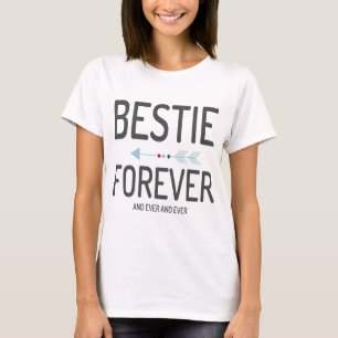 T-shirt Meilleur ami assortissant Bestie à tout jamais