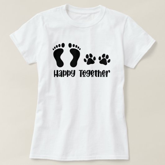 T-shirt Meilleur Ami Chien (Design devant)