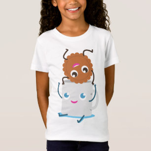 T-Shirt Meilleur ami cookie et lait