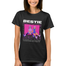 T-shirt meilleur ami de dessin