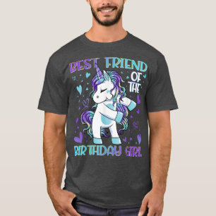 T-shirt Meilleur Ami de la fille d'anniversaire Flossing U