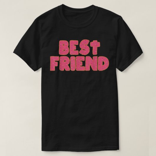 T-shirt Meilleur Ami Donut BFF Doughnut Lover Party (Design devant)
