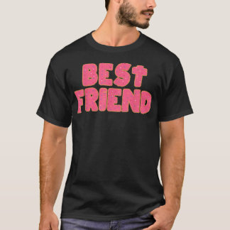 T-shirt Meilleur Ami Donut BFF Doughnut Lover Party