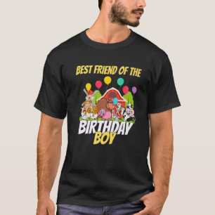 T-shirt Meilleur Ami Du Garçon D'Anniversaire, Famille Cor