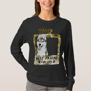 T-shirt Meilleur Ami Pour La Vie Pour Husky