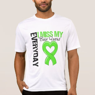 T-shirt Meilleur ami quotidien de Mlle My du lymphome I
