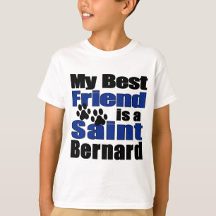T-shirt Meilleur ami Saint-Bernard