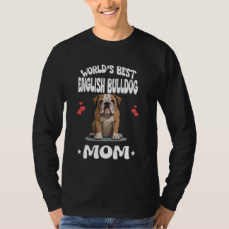 T-shirt Meilleur animal de compagnie anglophone de Bulldog