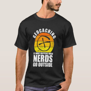 T-shirt Meilleur art de géocaching pour hommes femmes géoc