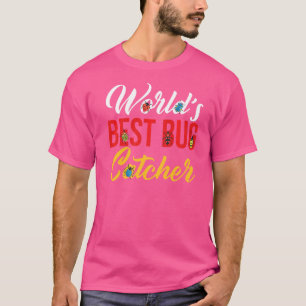 T-shirt Meilleur attrapeur de bugs au monde Petits et gran