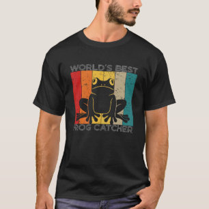 T-shirt Meilleur attrapeur de grenouilles au monde Capture